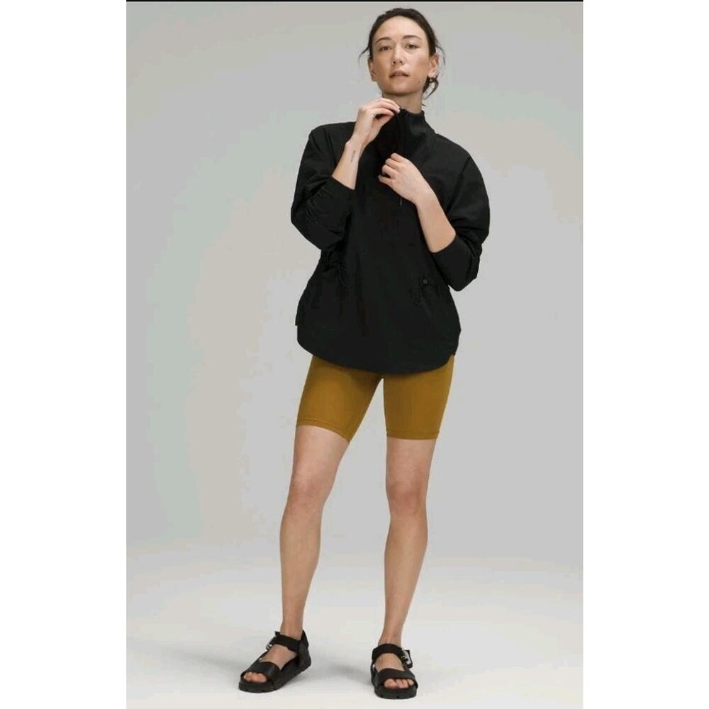 Lululemon Ventlight High Neck Pullover Black Size 4